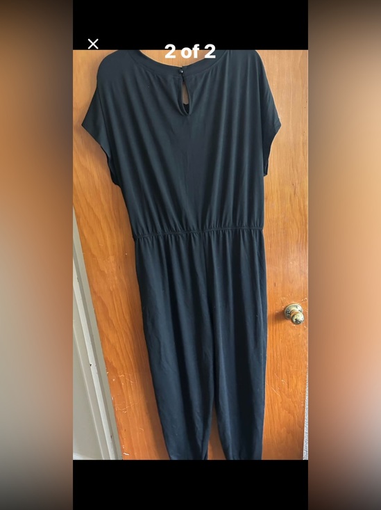 Cider Pants - Cider viral Black Short Sleeve Jumpsuit